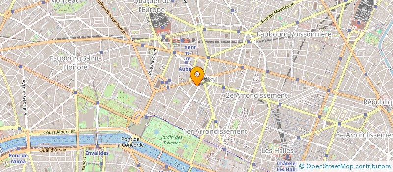 localisation de l'entreprise PHL INVEST 2  PARIS