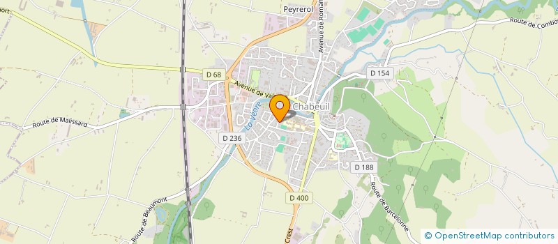 localisation de l'entreprise PHL5 à CHABEUIL