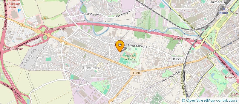 localisation de l'entreprise PHLEGOUX  TINQUEUX