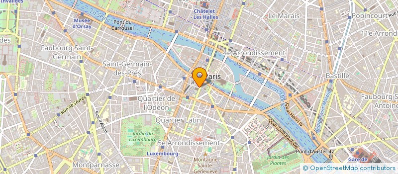 localisation de l'entreprise PHLOX à PARIS