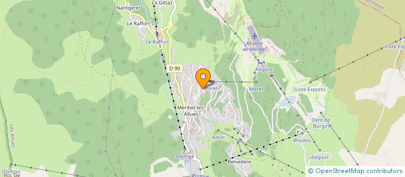 localisation de l'entreprise PHLTD  LES ALLUES