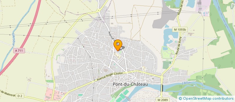 localisation de l'entreprise PHM  PONT-DU-CHATEAU