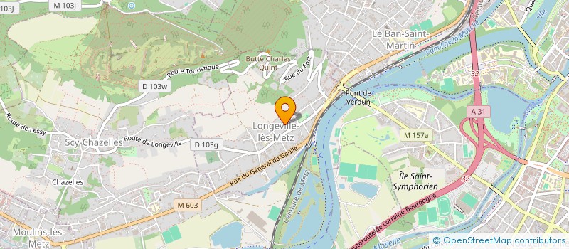 localisation de l'entreprise PHM COURTAGE  LONGEVILLE-LES-METZ