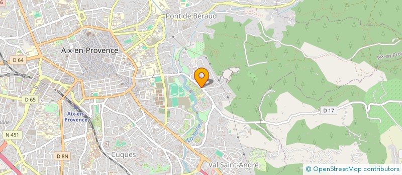 localisation de l'entreprise PHM DENTAIRE à AIX EN PROVENCE