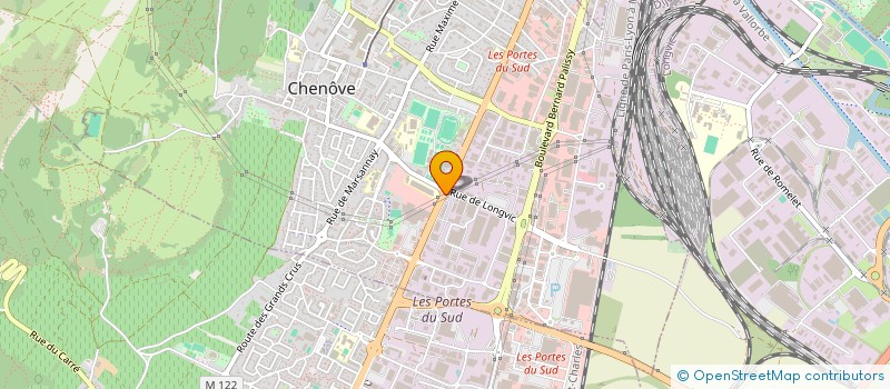 localisation de l'entreprise PHM DIJON à CHENOVE