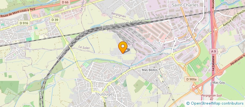 localisation de l'entreprise PHM FINANCES à TOULOUGES