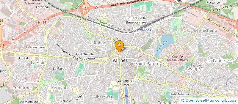 localisation de l'entreprise PHN CONSEIL à VANNES