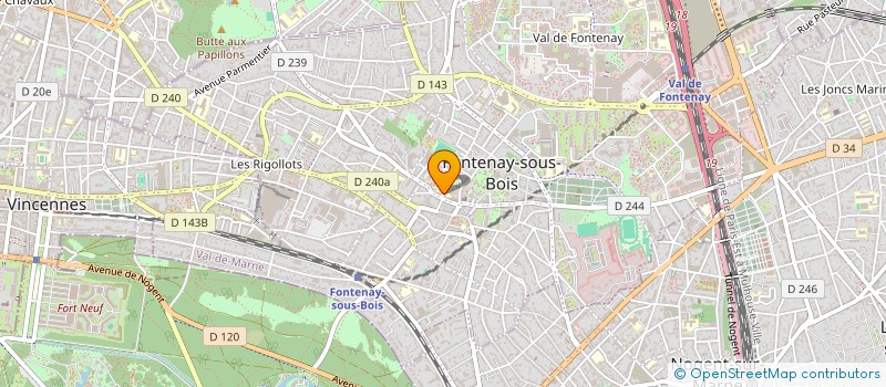 localisation de l'entreprise PHN CONSULTING à FONTENAY-SOUS-BOIS