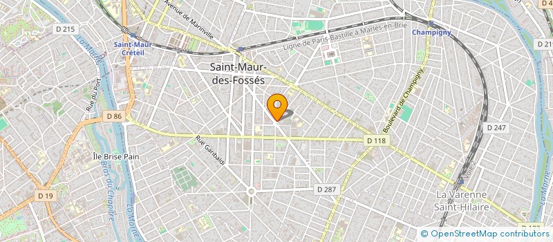 localisation de l'entreprise PHNC à SAINT-MAUR-DES-FOSSES