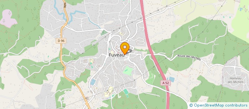 localisation de l'entreprise PHNIX  FUVEAU