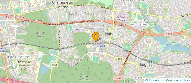 localisation de l'entreprise PHO 12 à NOISIEL