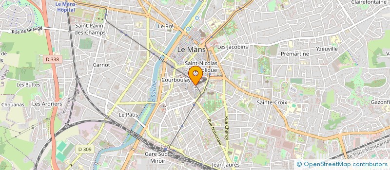 localisation de l'entreprise PHO 72  LE MANS
