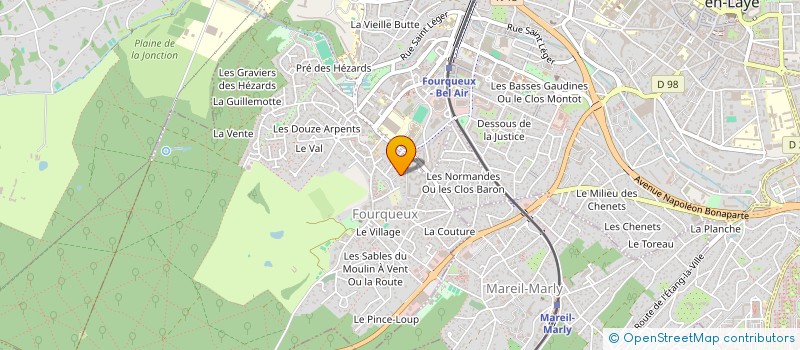 localisation de l'entreprise PHO & ASSOCIES à SAINT-GERMAIN-EN-LAYE
