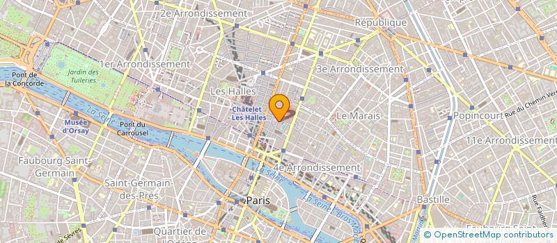 localisation de l'entreprise PHO BANH CUON 14 CHINATOWN  PARIS