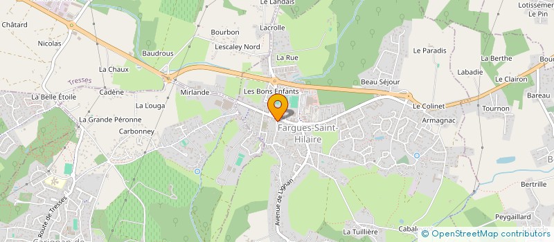 localisation de l'entreprise PHO HANOI  FARGUES-SAINT-HILAIRE