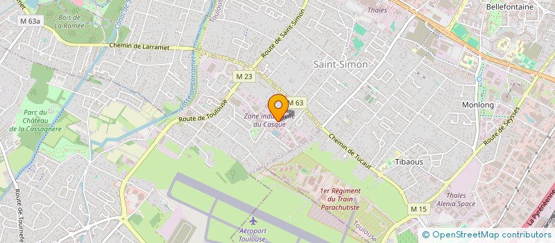 localisation de l'entreprise PHO SAIGON  CUGNAUX