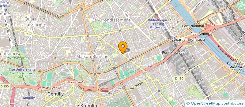 localisation de l'entreprise PHOBOS  PARIS