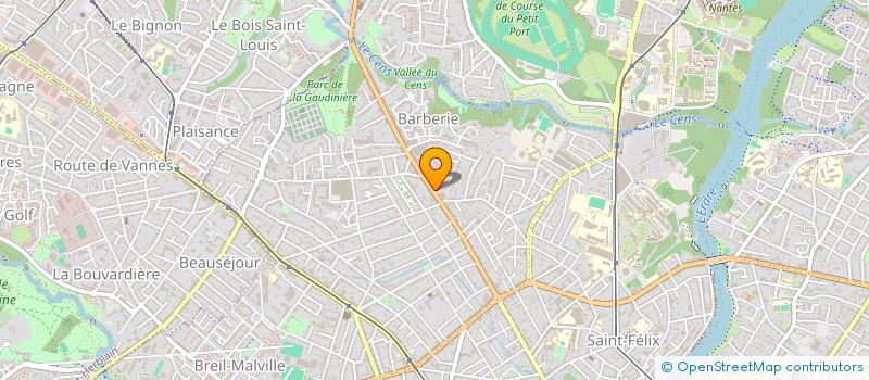 localisation de l'entreprise PHOCAL à NANTES