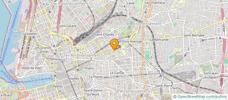 localisation de l'entreprise PHOCEA à MARSEILLE