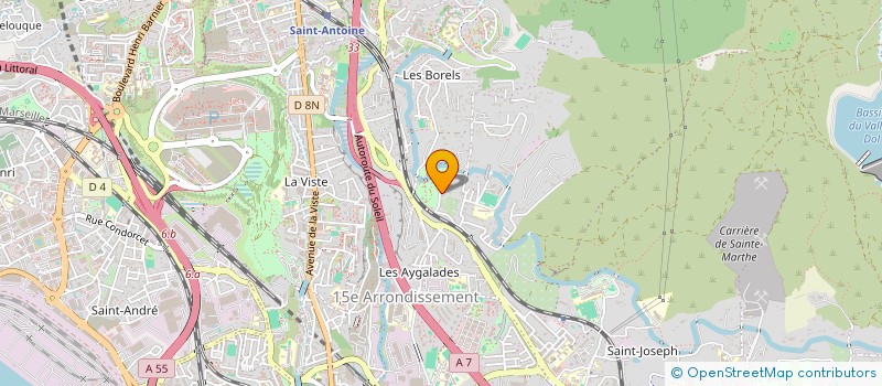 localisation de l'entreprise PHOCEA BATI RENOV à MARSEILLE