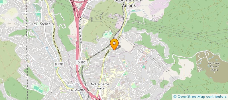 localisation de l'entreprise PHOCEA CONSTRUCTION RENOVATION  SEPTEMES-LES-VALLONS