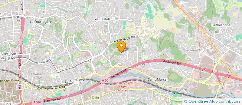 localisation de l'entreprise PHOCEA DECO à MARSEILLE