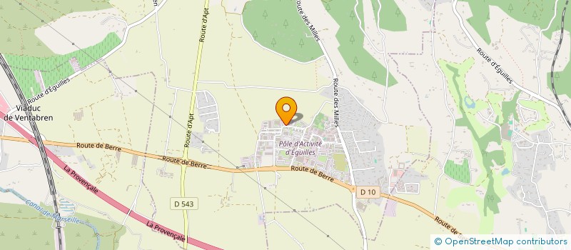 localisation de l'entreprise PHOCEA DEVELOPPEMENT  EGUILLES