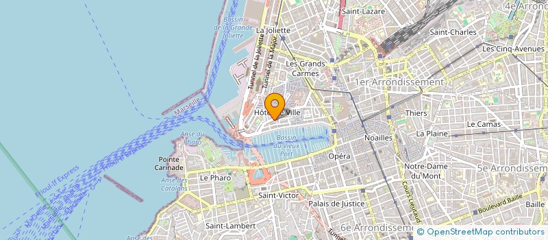 localisation de l'entreprise PHOCEA GROUP à MARSEILLE