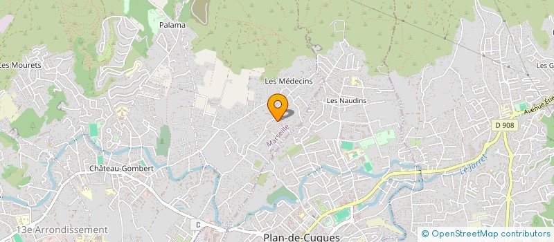 localisation de l'entreprise PHOCEA IMMO à MARSEILLE