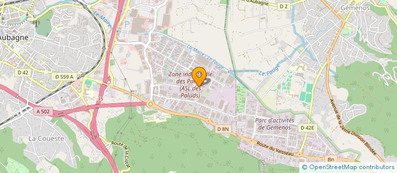localisation de l'entreprise PHOCEA IMMOBILIER à AUBAGNE