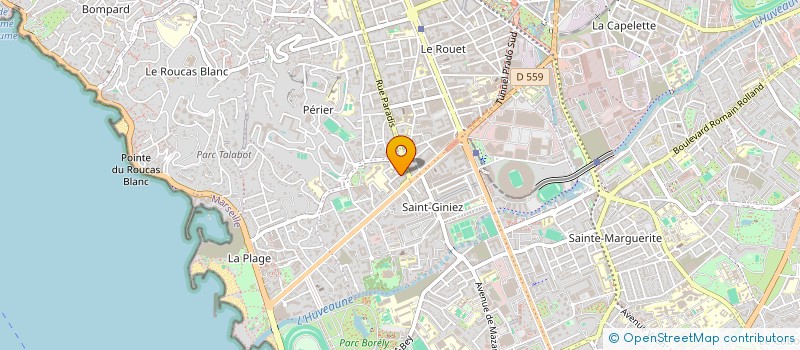 localisation de l'entreprise PHOCEA OBSTETRICA à MARSEILLE 8EME