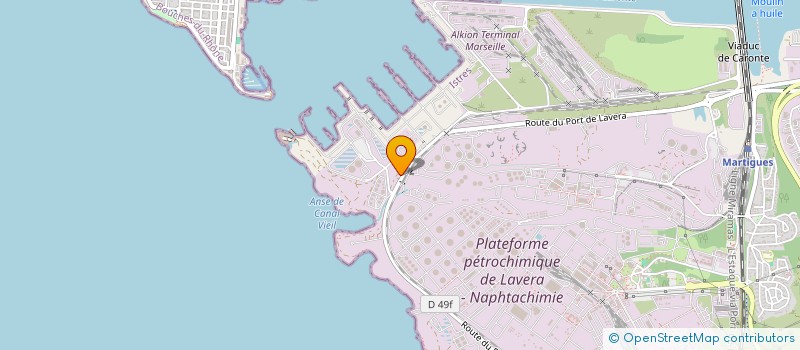 localisation de l'entreprise PHOCEAGGIA  MARIGNANE