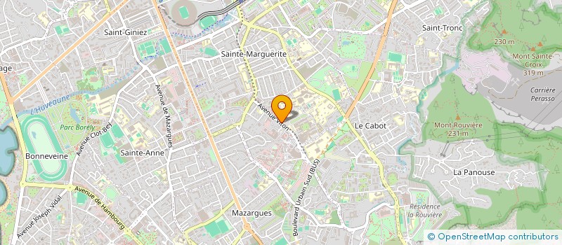 localisation de l'entreprise PHOCEANNE SUD à MARSEILLE