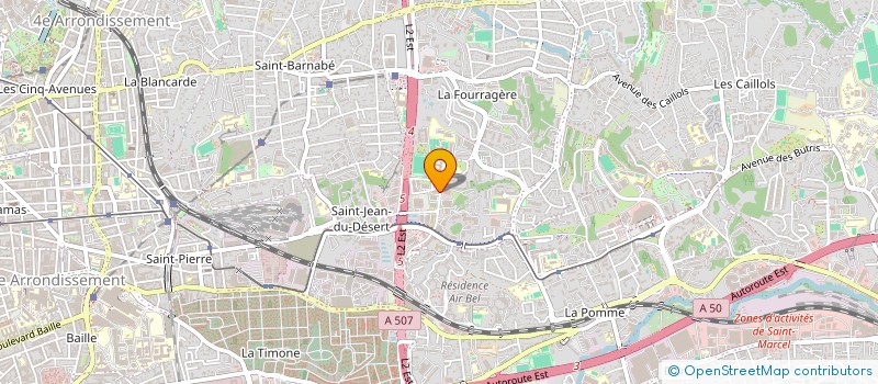 localisation de l'entreprise PHOCEE COMPOSANTS AUTOMATISMES à MARSEILLE