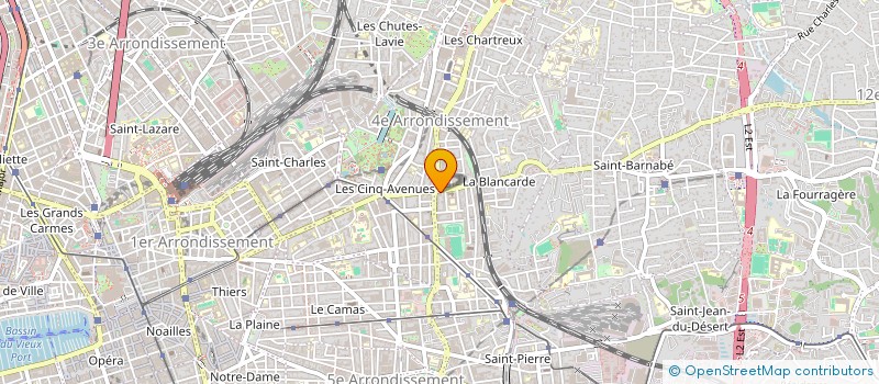 localisation de l'entreprise PHOCEENNE AUTO à MARSEILLE