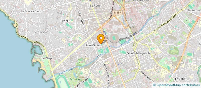 localisation de l'entreprise PHOCEENNE D EXPORTATION à MARSEILLE