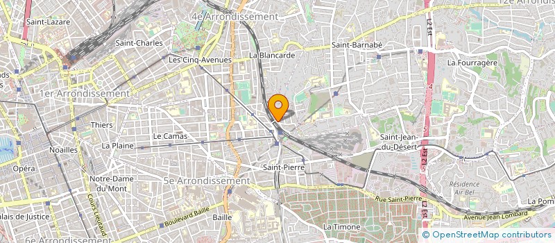 localisation de l'entreprise PHOCEENNE DES PIZZAS à MARSEILLE