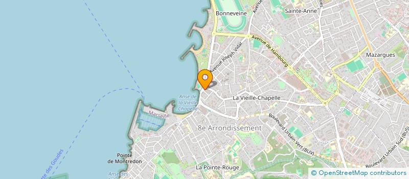 localisation de l'entreprise PHOCEENNE DIVE à MARSEILLE 8