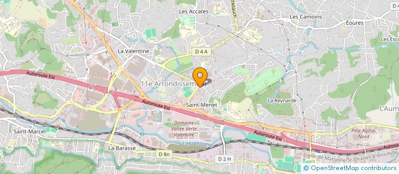 localisation de l'entreprise PHOCEENNE VERT à MARSEILLE