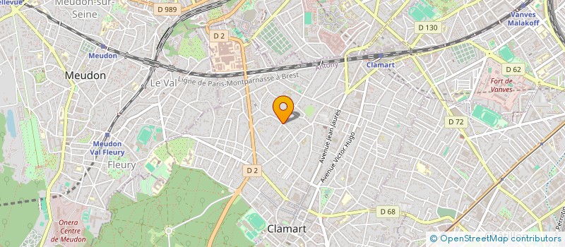 localisation de l'entreprise PHOEBE CONSEIL à CLAMART