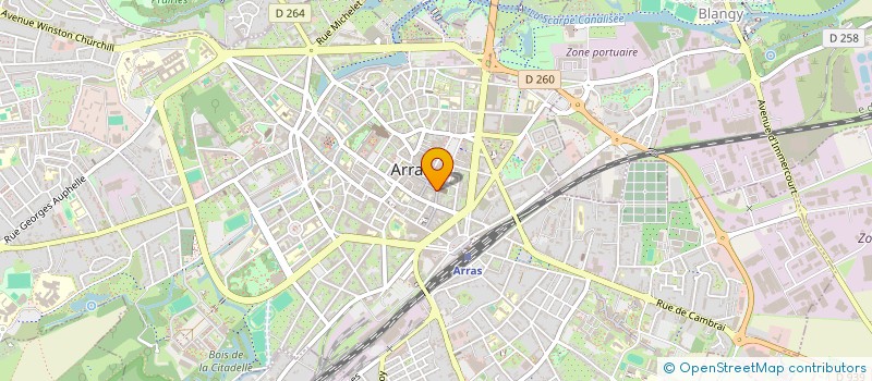 localisation de l'entreprise PHOEBUS à ARRAS