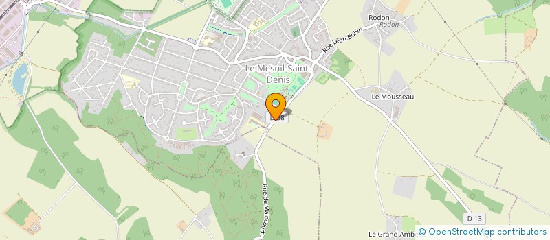 localisation de l'entreprise PHOEBUS COMMUNICATION ET DISTRIBUTION  LE MESNIL-SAINT-DENIS