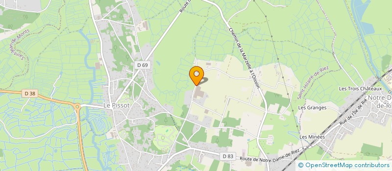 localisation de l'entreprise PHOEBUS INVEST à SAINT-HILAIRE-DE-RIEZ