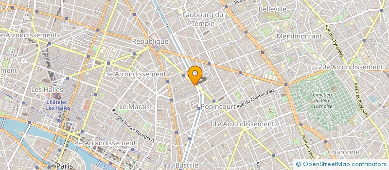 localisation de l'entreprise PHOEBUS MUSICA  PARIS