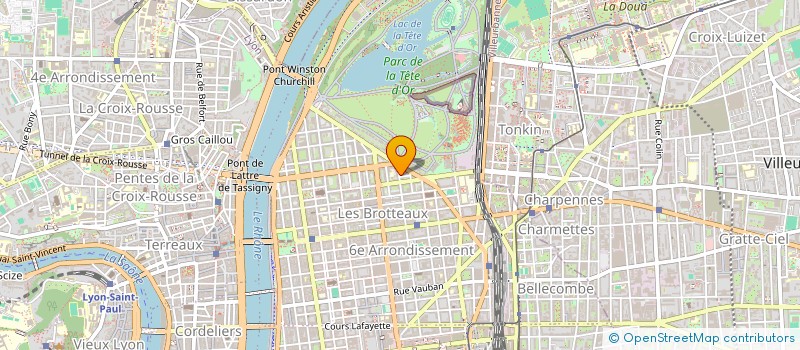 localisation de l'entreprise PHOEBUS RDCI SAS à LYON