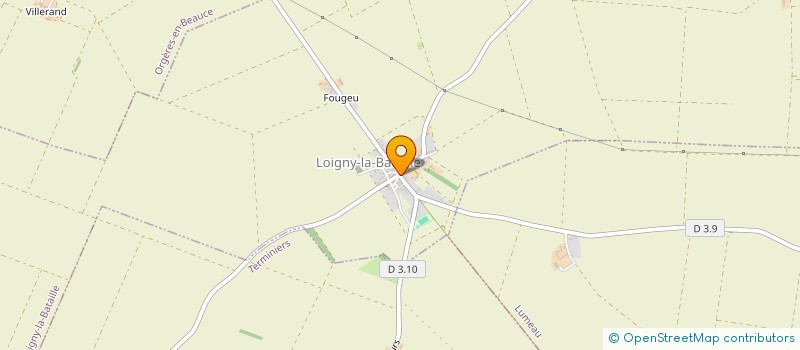 localisation de l'entreprise PHOEBUS SYSTEM à ORGERES-EN-BEAUCE