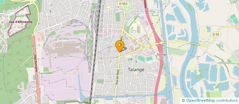 localisation de l'entreprise PHOEN'X CONSULT  TALANGE