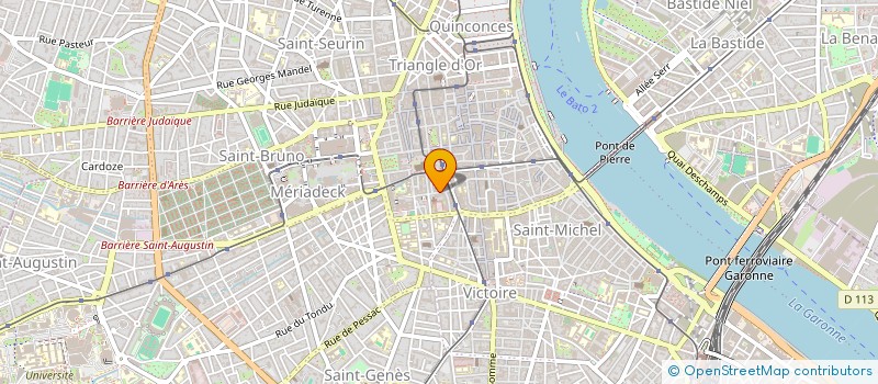 localisation de l'entreprise PHOENICIA  BORDEAUX