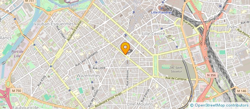 localisation de l'entreprise PHOENICIA à LILLE
