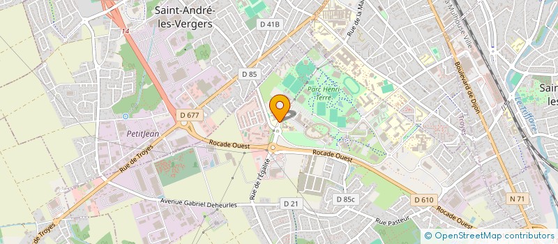 localisation de l'entreprise PHOENICUBE  ROSIERES-PRES-TROYES